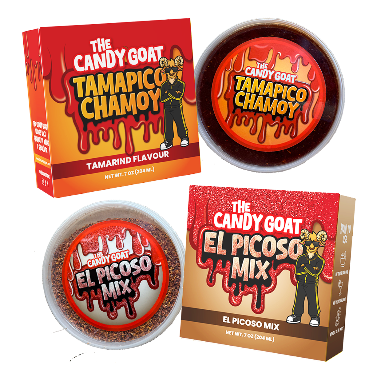 Tamapico Bundle - Tamarindo Chamoy Dip and Spice Seasoning – The